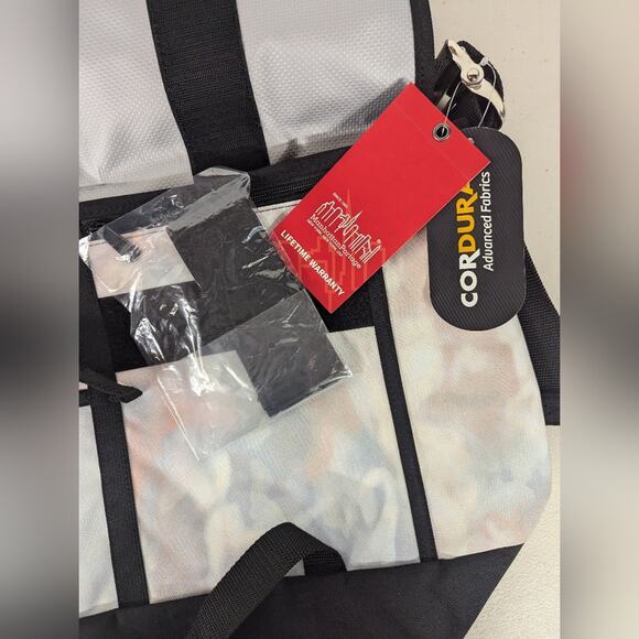 New nwt Free people Manhattan portage NY cordura cloud bike messenger bag print - Picture 5 of 6